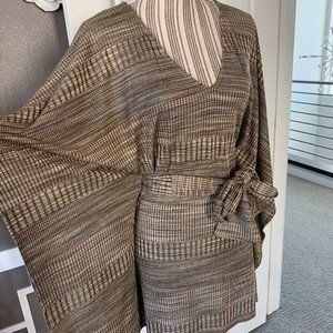 SOLD!!! Karina Grimaldi Cape Sleeve Dress